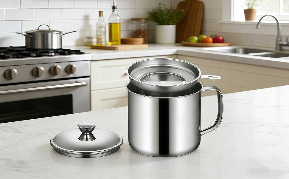 Bacon Grease Container