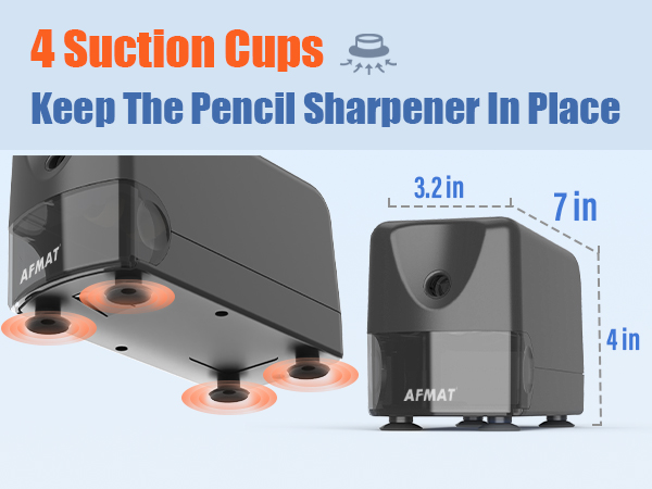 AFMAT PSD3 Pencil Sharpener Battery Powered