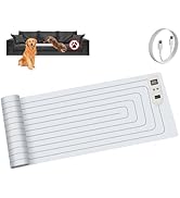 SEERWAY Pet Shock Mat for Dogs & Cats, 60"x12" Rechargeable Electric Training Mat to Keep Pets Of...