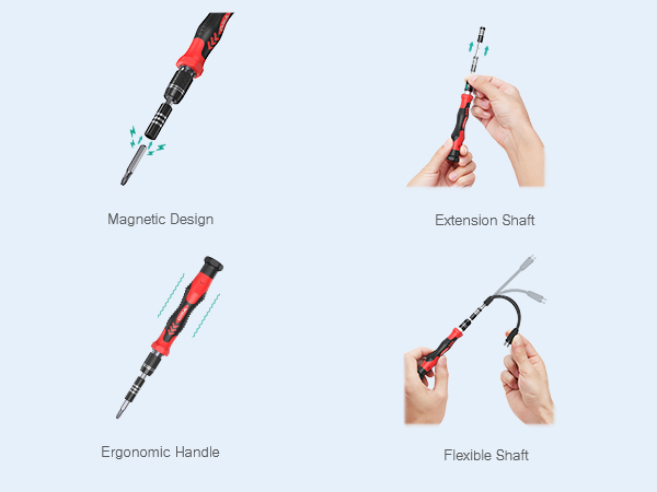 Small Screwdriver Set, 61 in 1 Precision Screwdriver Set