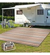 G GOOD GAIN Picnic Blankets Outdoor - Waterproof Outdoor Rug with Shoulder Carry Strap | Machine ...
