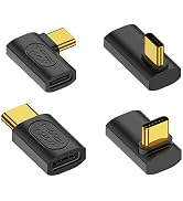Strhowill 4 Pack USB C Male to Female Extension Adapter, 40W Power 40Gbps Data 8K Video Straight ...