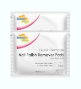 Diamond Wipes Nail Polish Remover Wipes with Aloe Vera, Acetone Nail Polish Remover Pads, 50 Indi...