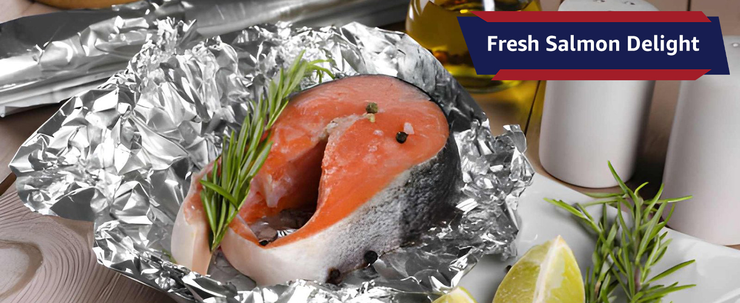 Heavy Duty Commercial Grade Food Safe Aluminum Foil Roll