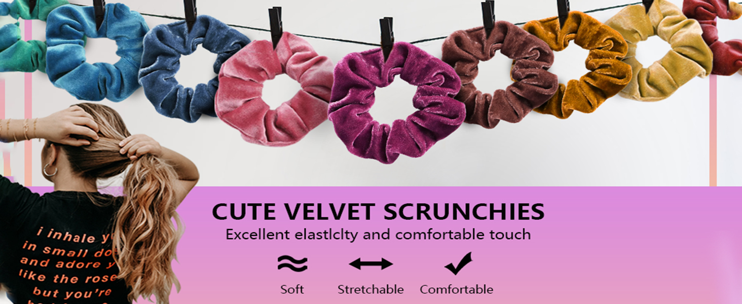 hair scrunchies