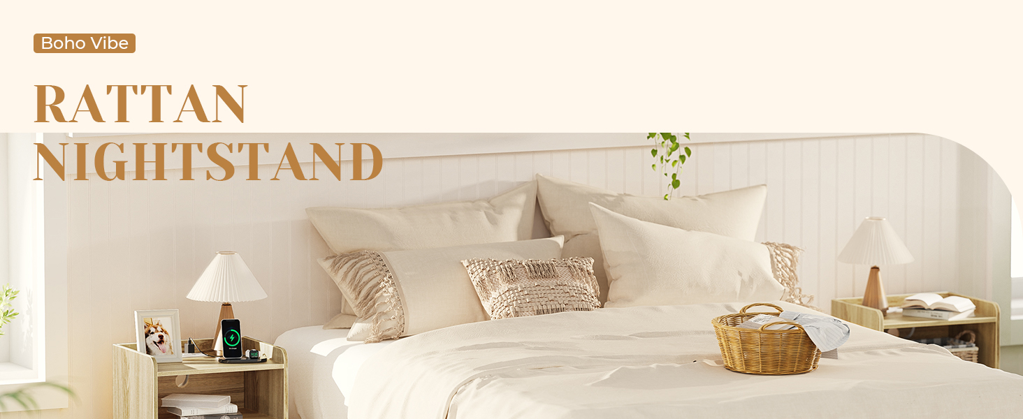 bedside tables