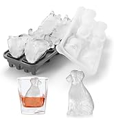 Nax Caki Golden Retriever Dog Ice Cube Mold Fun Shapes, Golden Retriever Gifts for Women, Cute La...