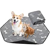 Washable Pee Pads for Dogs, Reusable Puppy Pads Pet Training Pads , Waterproof Machine Wash, Suit...