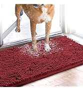 Muddy Mat AS-SEEN-ON-TV Highly Absorbent Microfiber Door Mat and Pet Rug, Non Slip Thick Washabl...