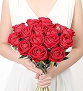 fake roses red
