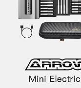 AM ARROWMAX 7.4V Mini Electric Screwdriver & Removable Angle Screw, 60 in 1 Precision Electric Sc...