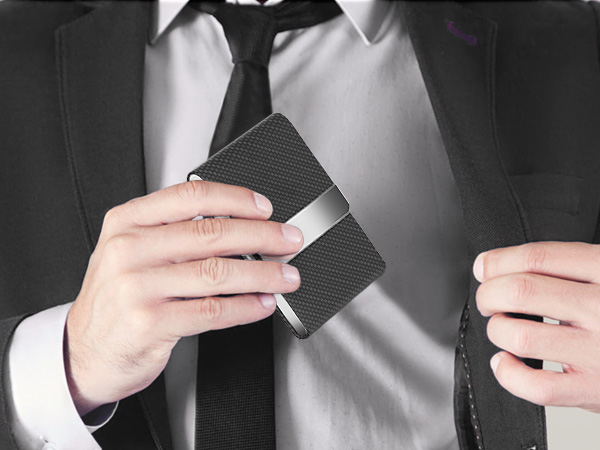 PU Leather Business Card Case
