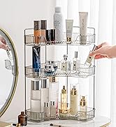 Aveniee Corner Bathroom Counter Organizer, Bathroom Countertop Shelf Makeup Organizer for Vanity ...