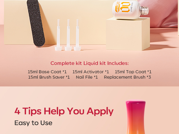 Dip Powder Liquid Set