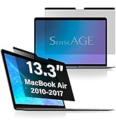 SenseAGE Magnetic Privacy Screen Filter for MacBook Air 13.3", Easy On/Off Anti-Blue Light Privac...