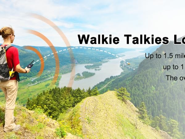 Long Range Walkie Talkies