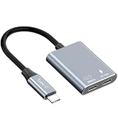 Angusplay USB-C to AR Glasses Charging Adapter, 8K@60Hz Charge and Play Adapter with 100W PD Fast...