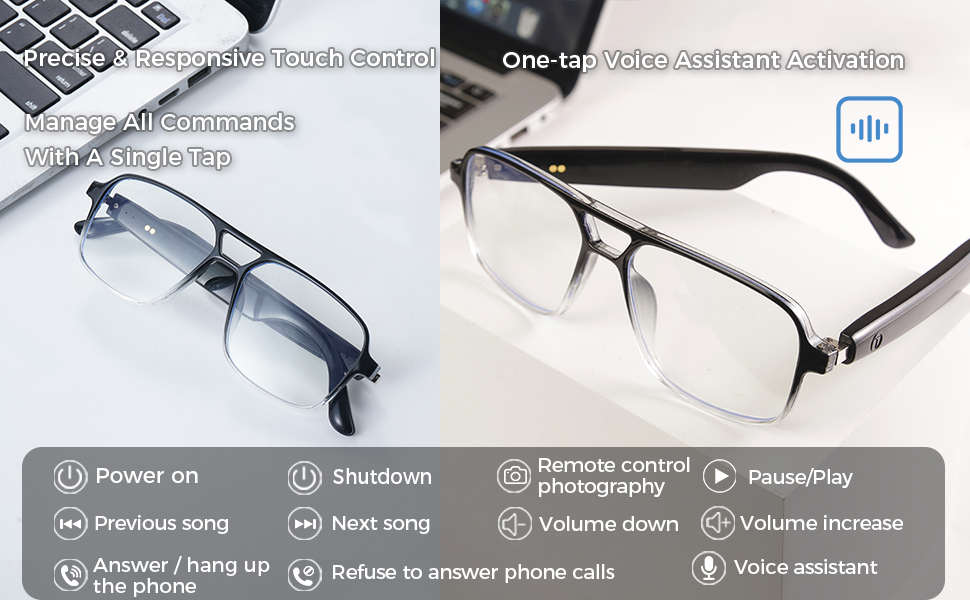 Voice Assistant/Remote Photography Touch control