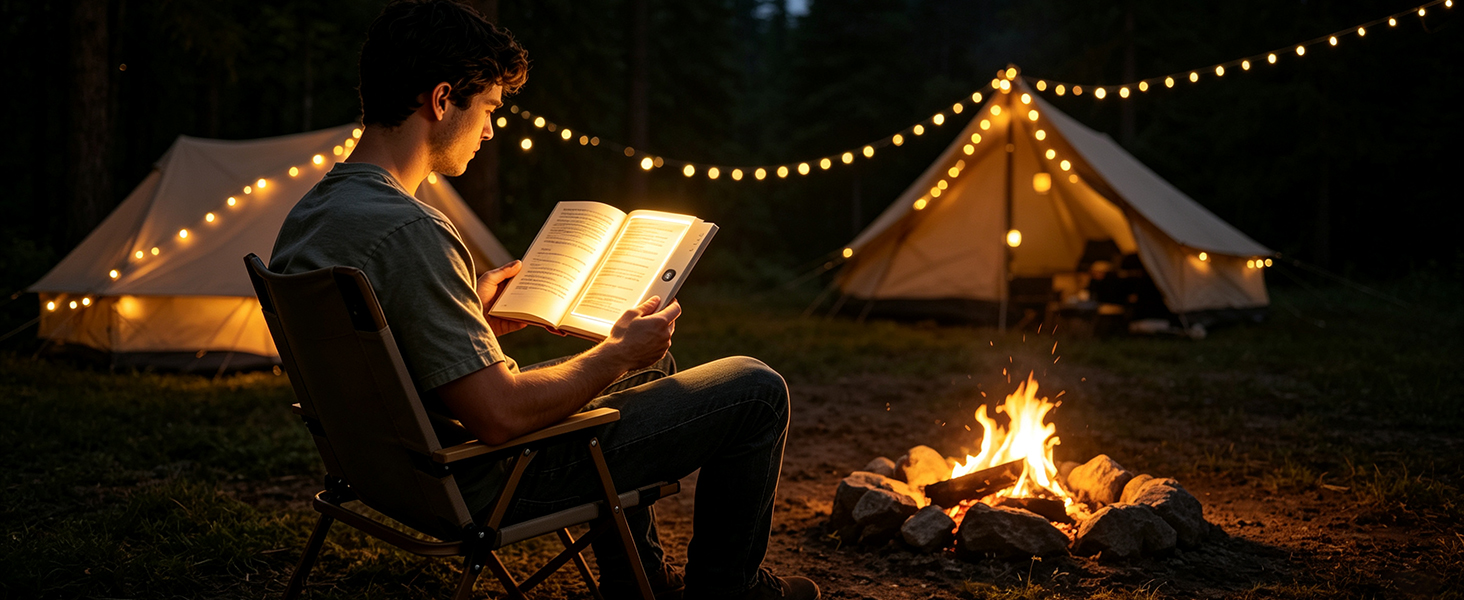 LED Book Light and Night Light 2 in 1
