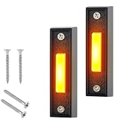 UBANU Lighted Doorbell Button with Screws, Wall Mounted LED Push Buttons for Garage Door Opener, ...