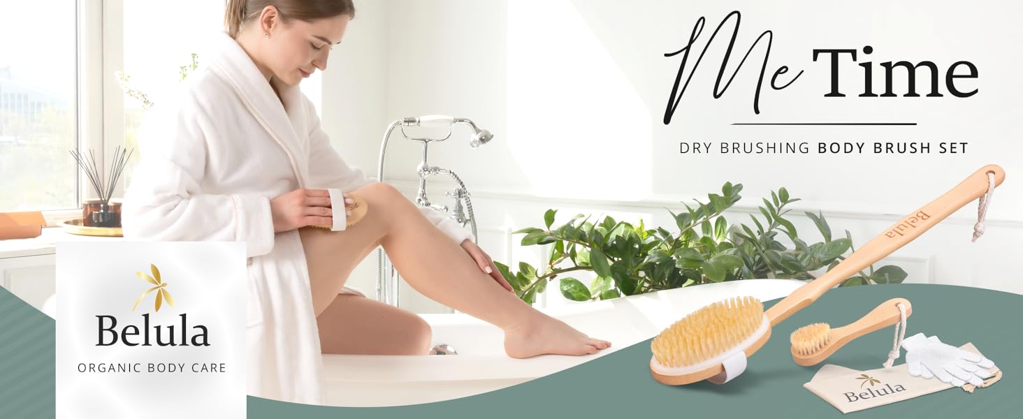 dry brushing body brush for lymphatic drainage, bath brush, dry brush, exfoliator