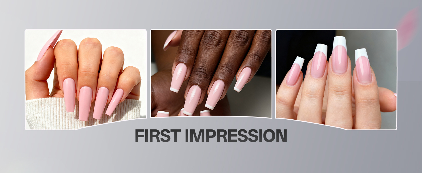Clear False Nails Tips