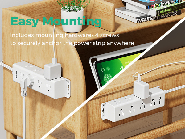 easy mounting