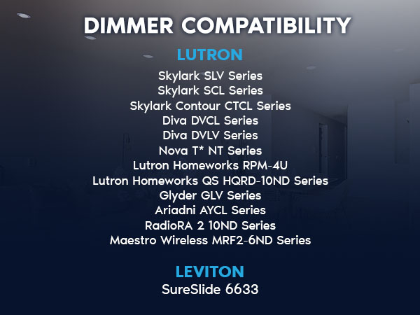 Dimmer List lr23870