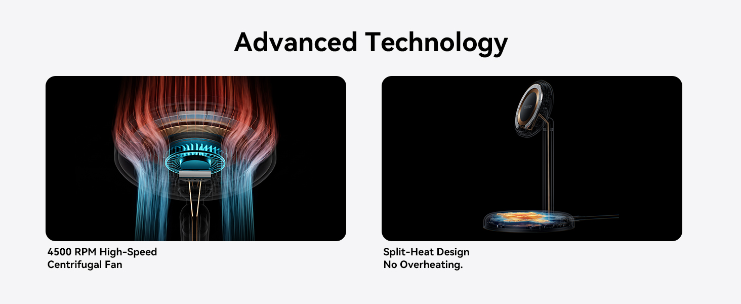 cooling wireless charger