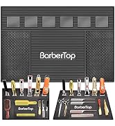 Magnetic Mat 19x12.5 Inch 6 Slots Barber Tray Hairdressing Electric Clippers Storage Mat Salon Ta...