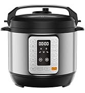 NEWBULIG 16-in-1 Electric Pressure Cooker, 6QT Multi Cooker with 12 Presets, Slow Cook Rice Steam...