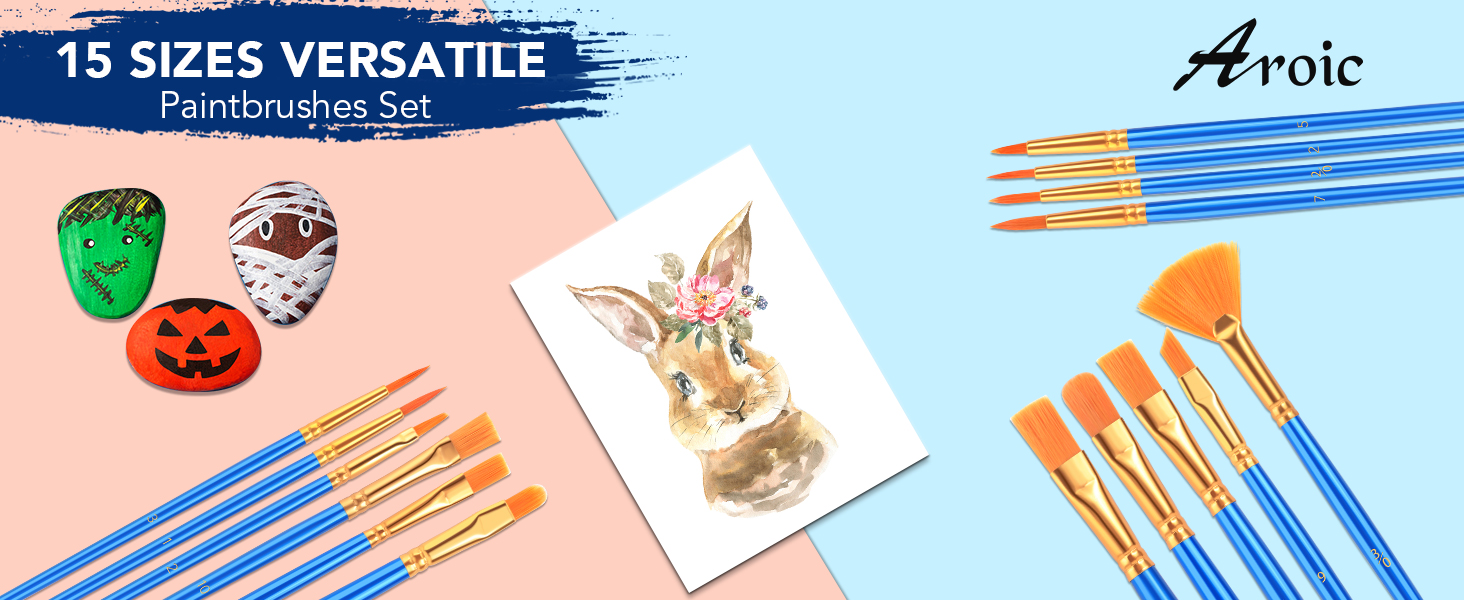 Acrylic Paint Brush Set