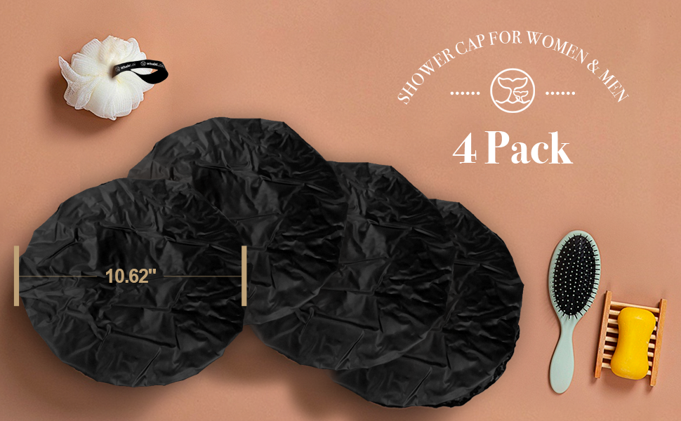 shower cap black