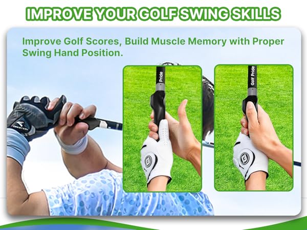 golf training grip right hand
