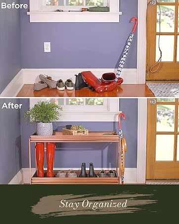 Stay organized with copper boot tray from good directions