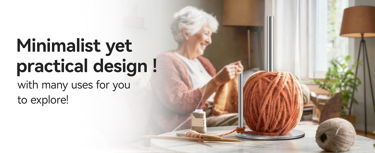 Or a yarn holder!With many uses for you to explore!