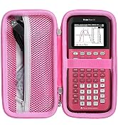 Khanka Hard Travel Case Replacement for Texas Instruments TI-84 Python/TI-83 Plus/TI-84 Plus/TI-8...