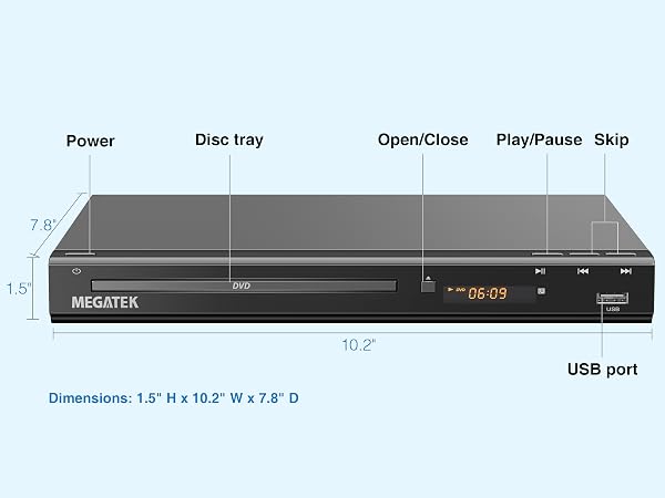 Ultra-Slim Design & Easy Controls