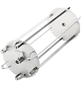 TURBRO Universal Grill Rotisserie Skewer Set, 304 Stainless Steel, Fits 1/2” or 3/8" Hexagon, 3/8...