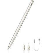 edaiser Stylus Pen for iPad (2018-2025), Fast Charge Tilt Sensitivity Palm Rejection Pencil for A...