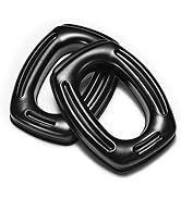 BJKing Gel Ear Pads for 3M WorkTunes/Howard Leight/Walker Razor Ear Muffs, High Density Noise Red...