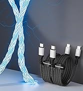 NEGENTTREN USB C to C Cable 100W (6.6FT, 2Pack), Type C Charger Cord Nylon Braided USB C Cable 5A...