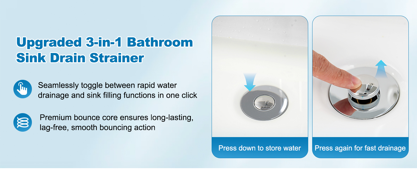 bathroom sink stopper