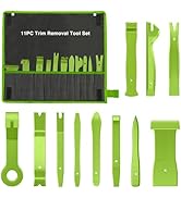 GOOACC 11PCS Auto Trim Removal Tool Kit No-Scratch Tool Kit for Car Audio Dash Window Molding Fas...