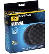 Fluval FX4/FX5/FX6 Bio-Foam, Replacement Aquarium Filter Media, 2-Pack, A239