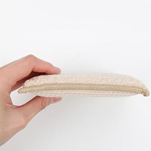 Bamboo fibre sponge