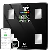 Arboleaf Scale for Body Weight, Smart Digital Body Fat Scale for BMI Muscle, Bluetooth Bathroom W...