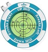SlopeMaster ProGreen Reader - Golf Hat Clip Ball Marker with High Precision Green Reading Aid Gol...