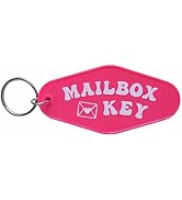 Jgrprlq Mailbox Key Keychain Black Mail Key Ring Motel Key Chain