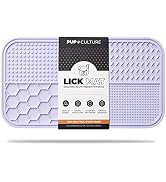 Pup Culture Dog Lick Mat for Dogs, Feeding Pad for Anxious Pets Plus 4 Different Puzzles for Ment...